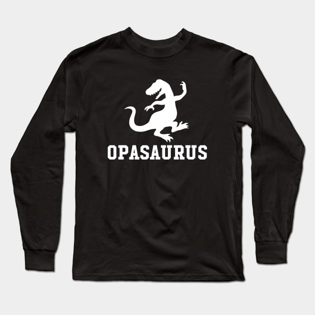 Opasaurus Long Sleeve T-Shirt by newledesigns